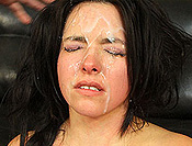 Face Fucking Danica Dillon gets her throat deeply penetrated by huge cocks